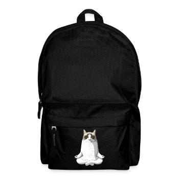 Ragdoll Katze - Rucksack - Schwarz - Vorne