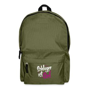 Schlager - Rucksack - Olivgrün - Vorne