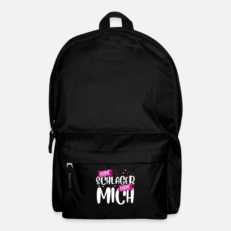 Schlager - Rucksack - Schwarz