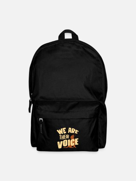 Chiens Protection des animaux - Sac à dos - noir
