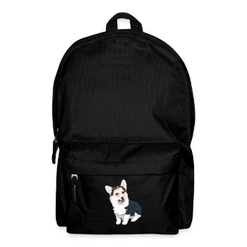 Welsh Corgi Pembroke Dog - Backpack - black - Front