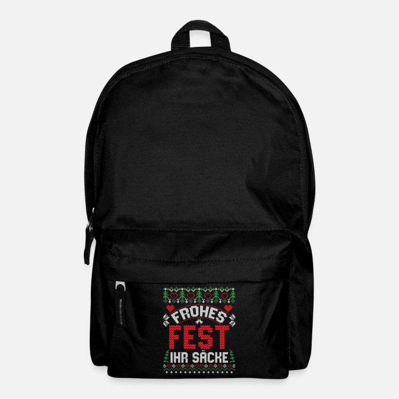 Ugly Christmas Christmas - Backpack - black