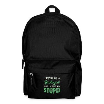 biologie - Sac à dos - noir - Devant