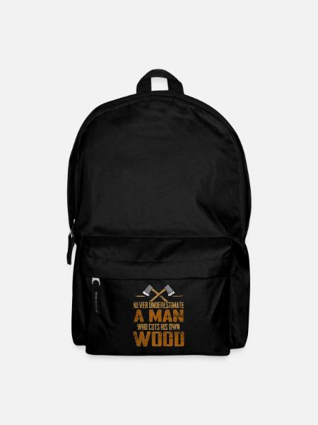 Holzfäller - Rucksack - Schwarz