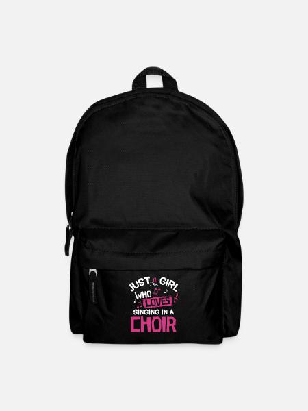 Choir girl singer - Backpack - black