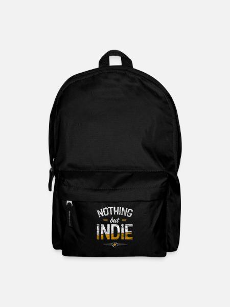 Indie music rock - Backpack - black