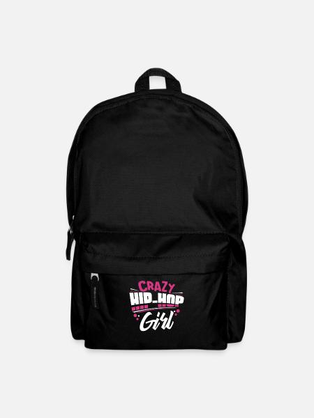 Fille de hip hop - Sac à dos - noir