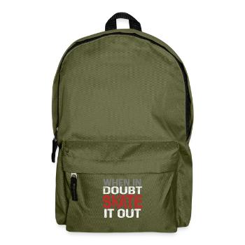 Skating - Backpack - olive green - Front