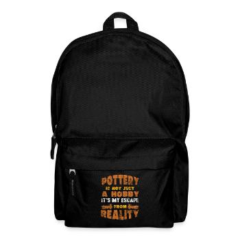 Töpfern - Rucksack - Schwarz - Vorne