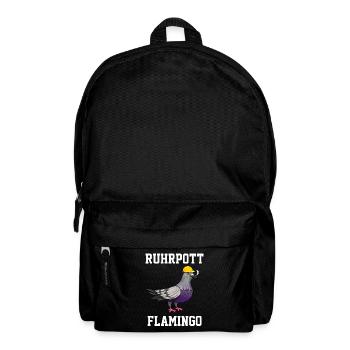 Ruhrpott Ruhrgebiet - Rucksack - Schwarz - Vorne