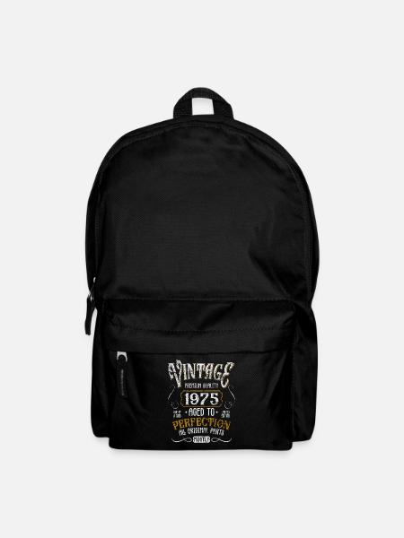Anniversaire né en 1975 - Sac à dos - noir