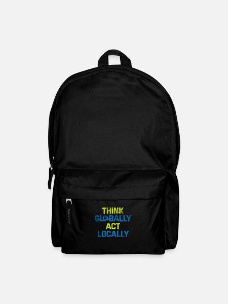 Klimawandel - Rucksack - Schwarz