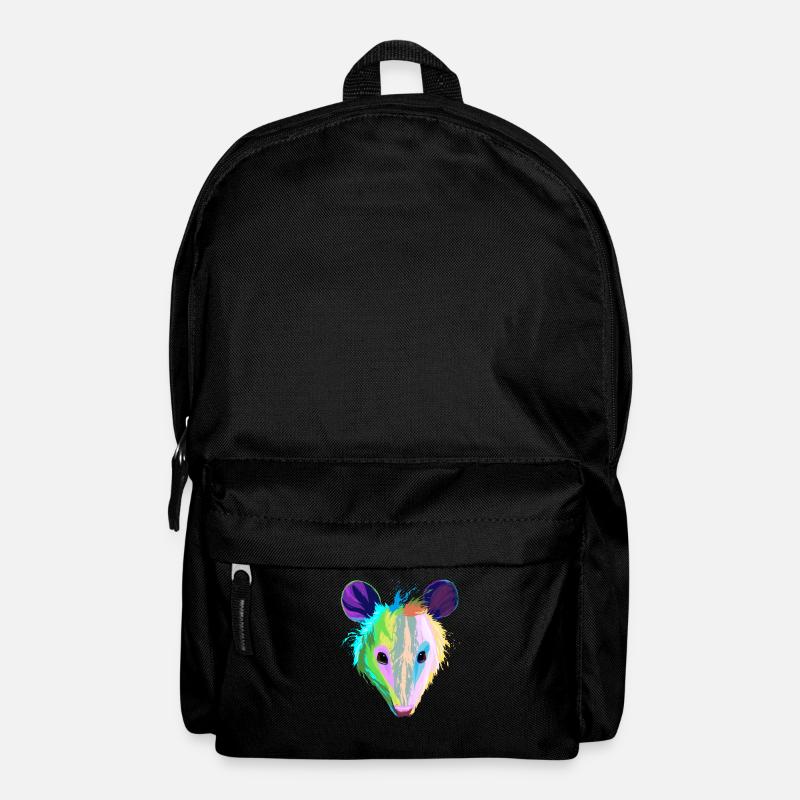 Splash Opossums - Rucksack - Schwarz