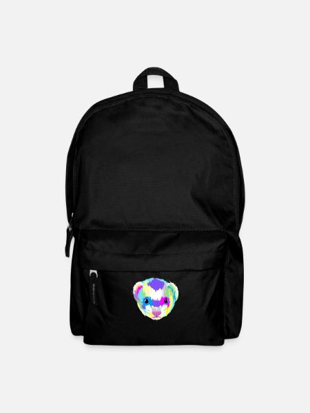 Splash Frettchen - Rucksack - Schwarz