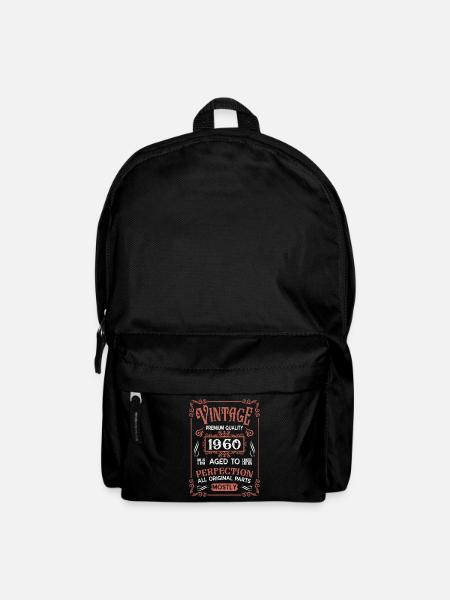 Anniversaire né en 1960 - Sac à dos - noir