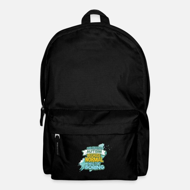 autisme - Sac à dos - noir