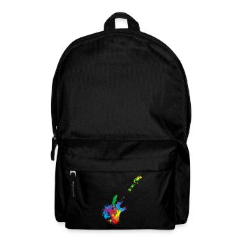 Musiciens guitare électrique cadeau pour les guitaristes - Sac à dos - noir - Devant