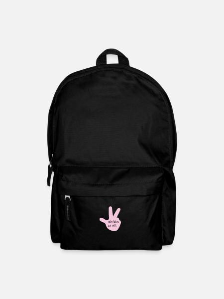 Kind ich bin so alt Geburtstag Alter - Rucksack - Schwarz