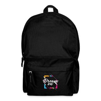 Dream On Motivational Quote Encouraging Gift - Backpack - black - Front