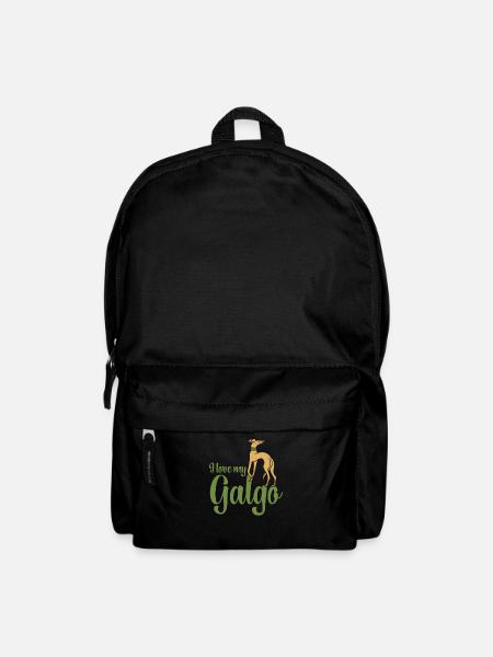 Ich liebe mein Galgo - Rucksack - Schwarz