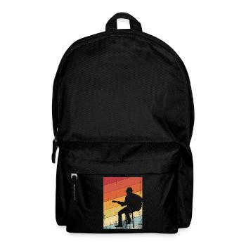 Gitarrist gitarre jazz - Rucksack - Schwarz - Vorne