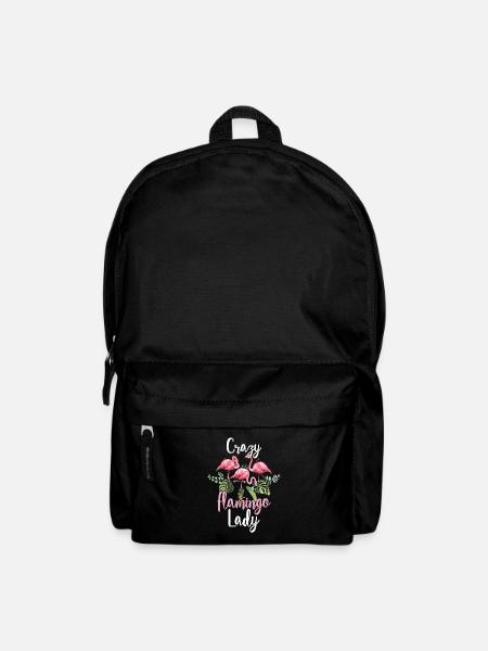 Vögel Tierliebhaber Sommerferien Geschenk verrückt - Rucksack - Schwarz