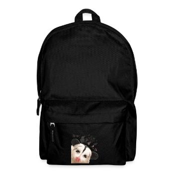 Curious Opossum - Backpack - black - Front