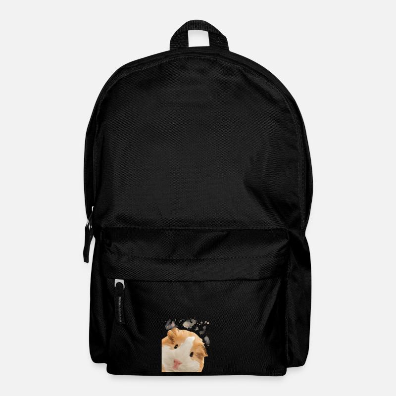 Neugieriges Meerschweinchen - Rucksack - Schwarz