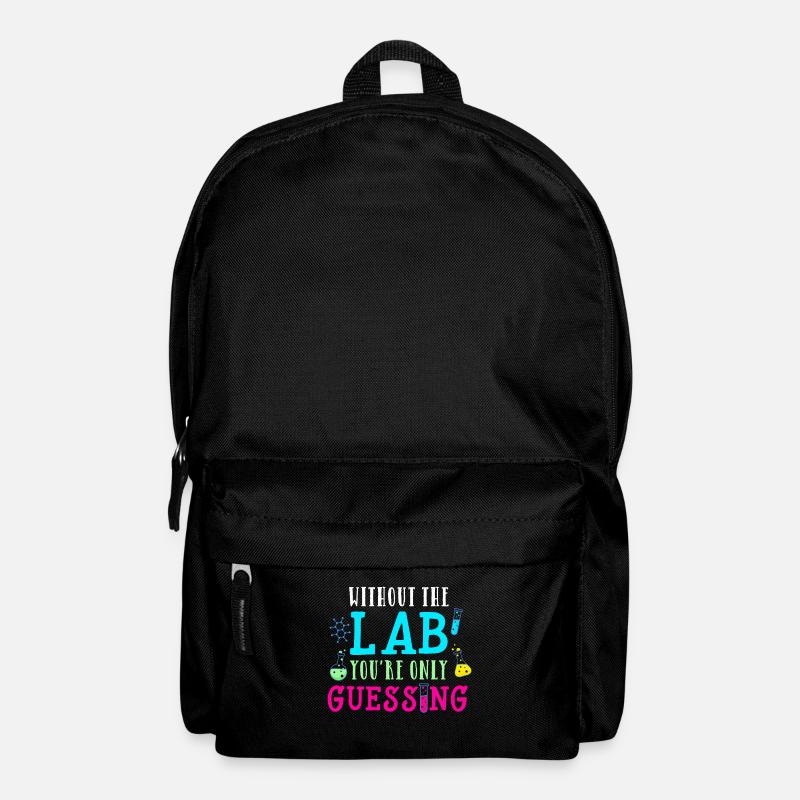 Ohne Labor nur das medizinische Labor erraten - Rucksack - Schwarz