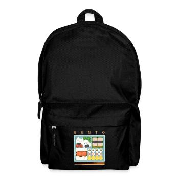 Anime Bento Box Manga Geschenk Idee - Rucksack - Schwarz - Vorne