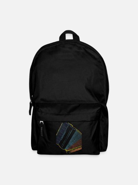 Akkordeon Musiker Geschenk für Musiker - Rucksack - Schwarz