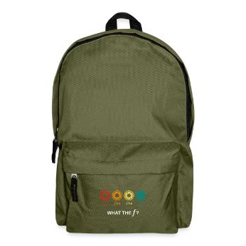What the F Photographie F-Stop Geschenk - Rucksack - Olivgrün - Vorne