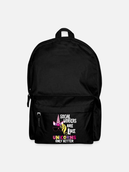 Soziale Arbeit Sozialarbeiter Damen Geschenk - Rucksack - Schwarz