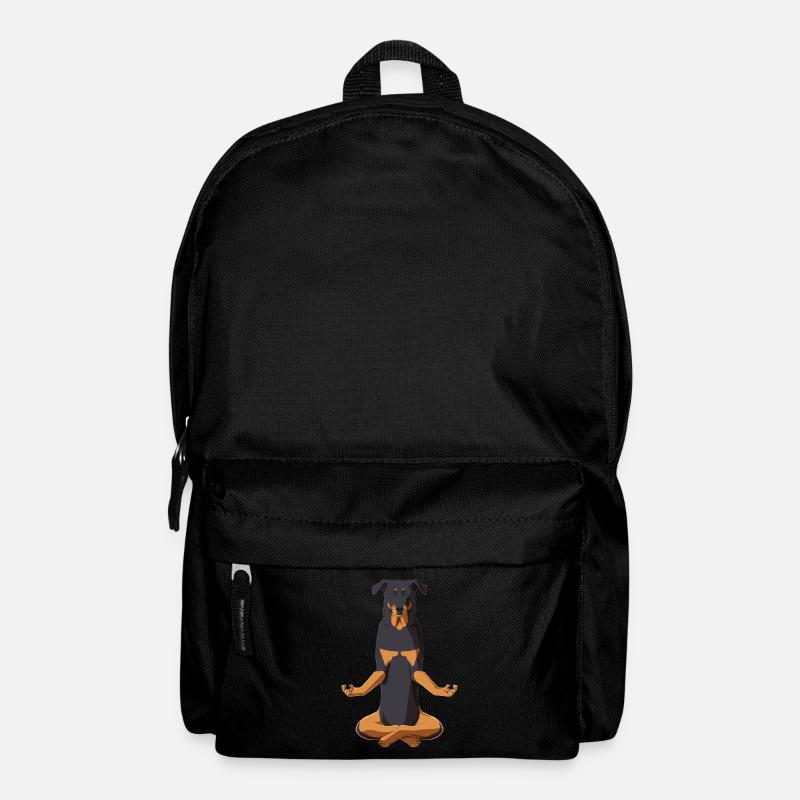 Beauceron Hund Meditation - Rucksack - Schwarz