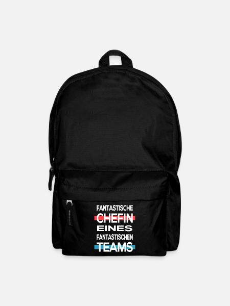 Chefin Vorgesetzte Team - Rucksack - Schwarz