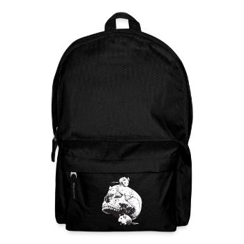 Skull Rat Mouse Mice Rodent Animal Pet Gift - Backpack - black - Front