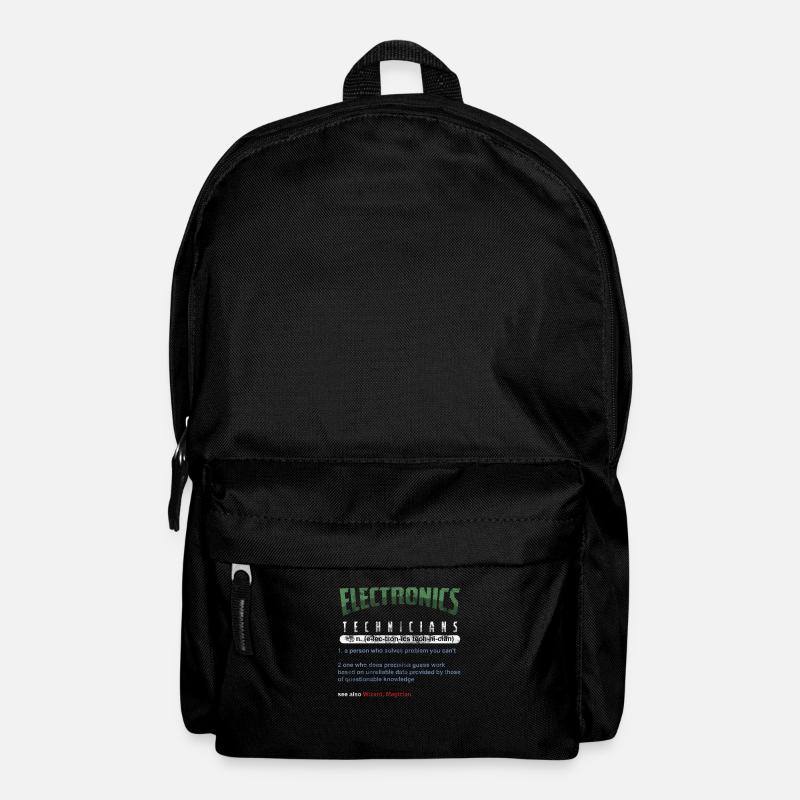 Cadeau technique de techniciens en électronique - Sac à dos - noir