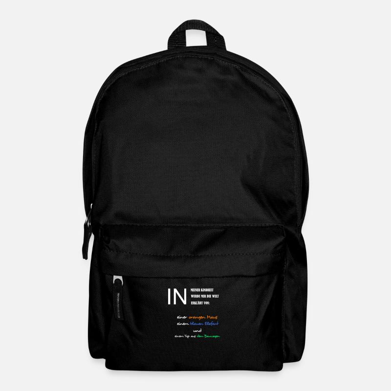 Kind der 90er 90er Jahre - Rucksack - Schwarz