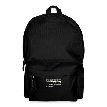 Klarinette - Rucksack - Schwarz - Vorne