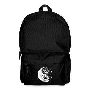 Dragon Eye Yin Yang Chine Harmony Taoism Zen Gift - Sac à dos - noir - Devant