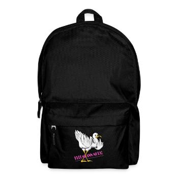 Norden Plattdeutsch Spruch klei mi ann Mors Möwe - Sac à dos - noir - Devant
