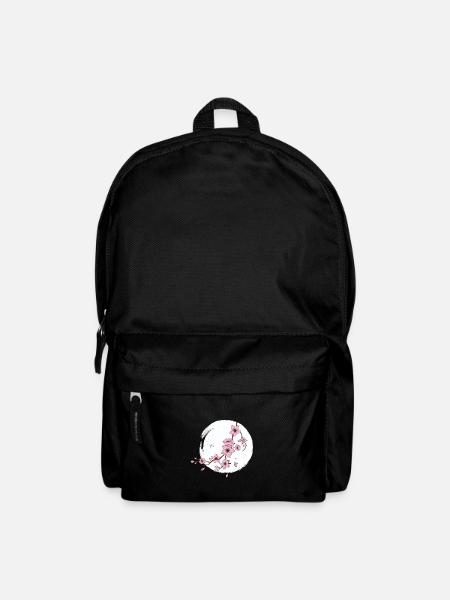 Cherry blossom moon - Backpack - black