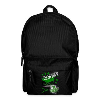Galabau - Im Einsatz Spruch lustig - Rucksack - Schwarz - Vorne