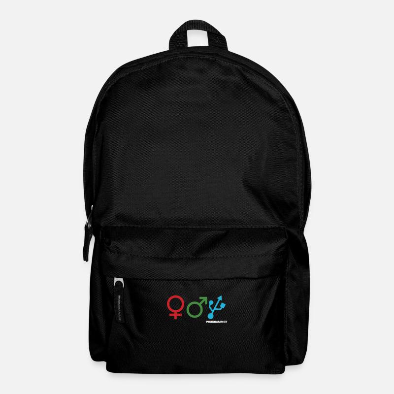 Programmieren von Entschlüsselungscodes Computertechniker - Rucksack - Schwarz