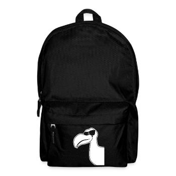 Dodos - Dodo mit Sonnenbrille - Rucksack - Schwarz - Vorne