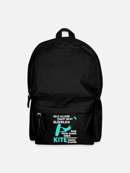 Kiteboarding Kitesurfer Kitesurfing - Rucksack - Schwarz