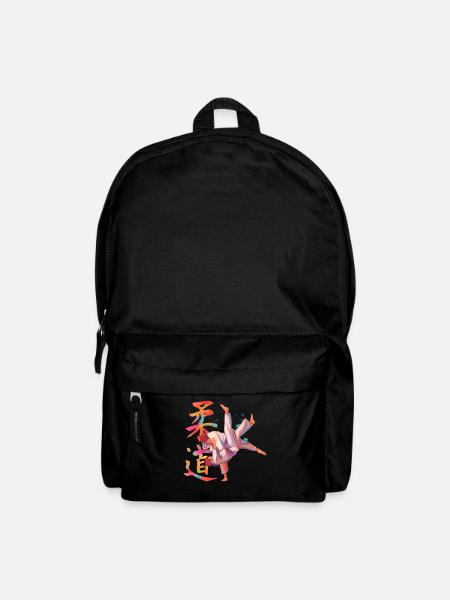 Athlete Judo Martial Arts Japan - Backpack - black