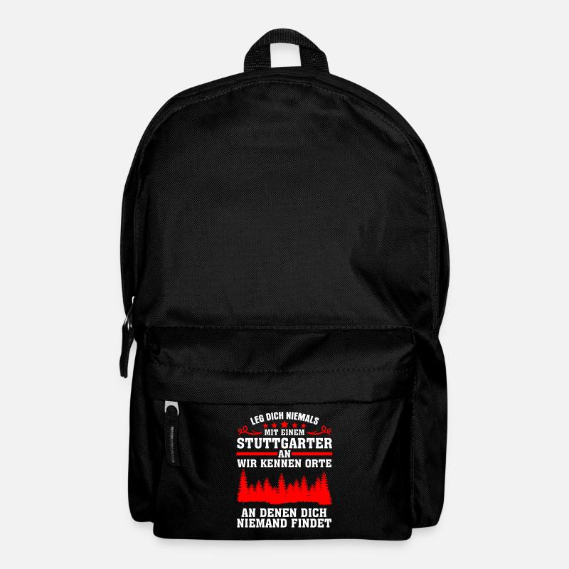 Stuttgart Stuttgarter Witz - Rucksack - Schwarz