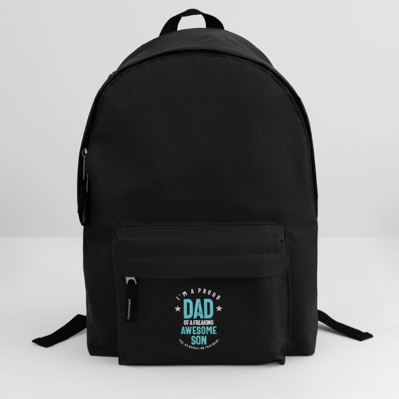 Ich bin ein stolzer Vater eines Freaking Awesome Son | Vater Rucksack
