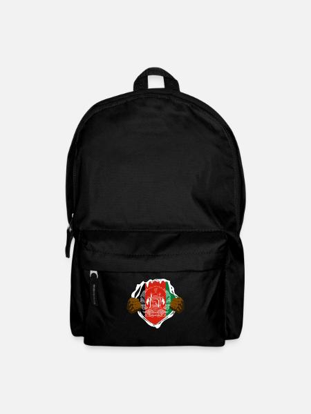 Afghanistan Drapeau Afghan - Sac à dos - noir